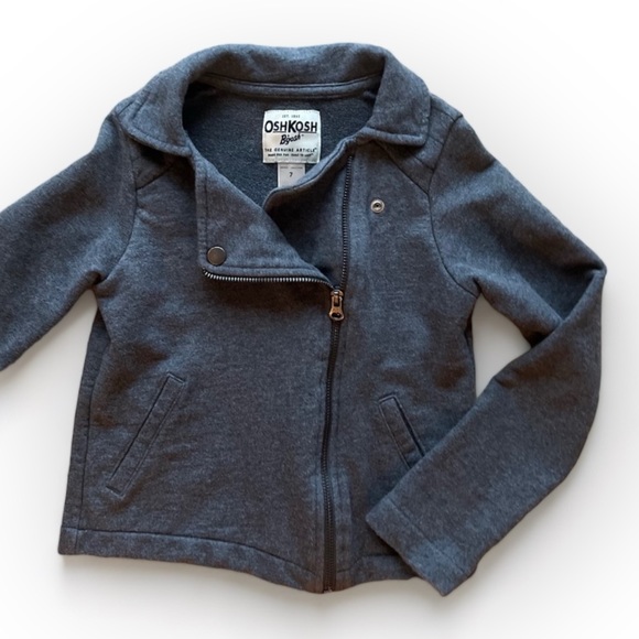 OshKosh B'Gosh Moto Jacket Sz. 7 - Picture 1 of 7